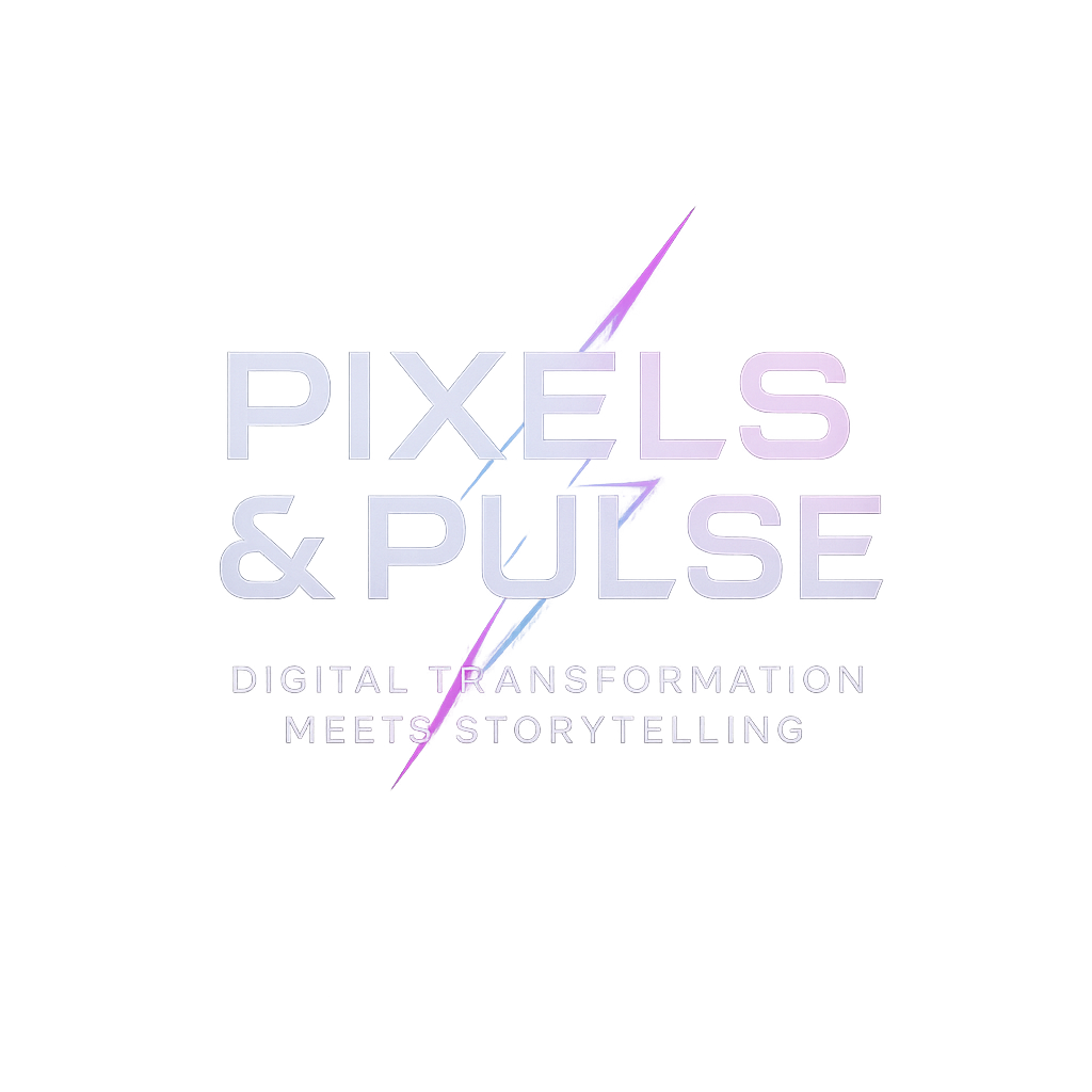 Pixels and Pulse logo